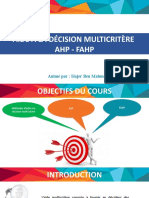 Séance 4 Aide à la décision multicritère AHP-FAHP (1)