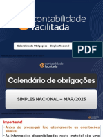 Calendário SN Mar2023