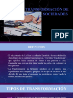 Transformación de Sociedades