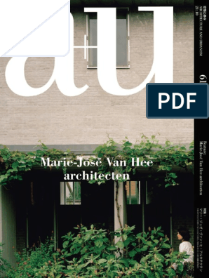 A+u Architecture and Urbanism A+u - 613 - Marie-José Van Hee