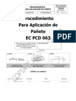 Procedimiento para Aplicación de Pañete EC PCD PDF