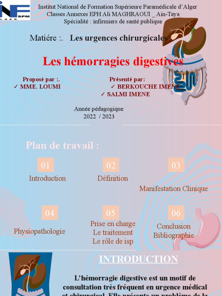 Hémorragie Digestive Pdf