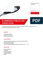 Alumbrado Publico Led Daxso 100W - 2018