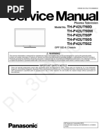 Panasonic Th-P42ut50d P42ut50m P42ut50p P42ut50s P42ut50z Chassis Gpf15d-A