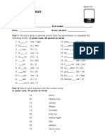 3N Mes-08 E Examen Ingles