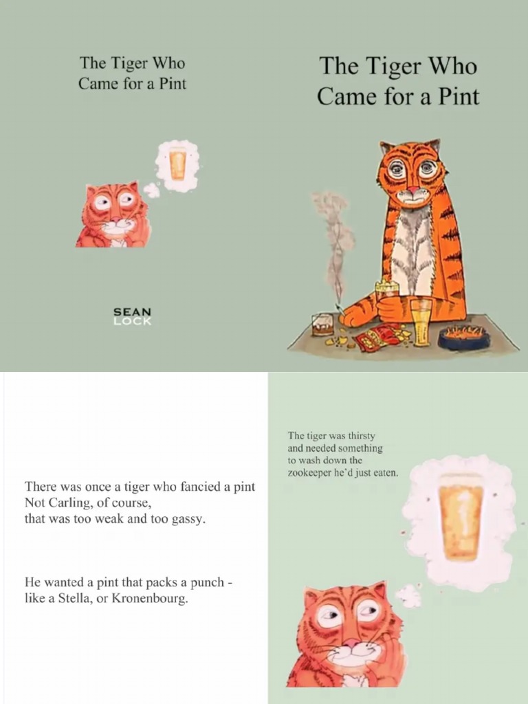 The Tiger Who Came For A Pint (Sean Lock) PDF