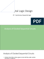 Digital Logic Design - Clocked Sequential Circuits Analysis