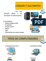 Partes y tipos de computadores