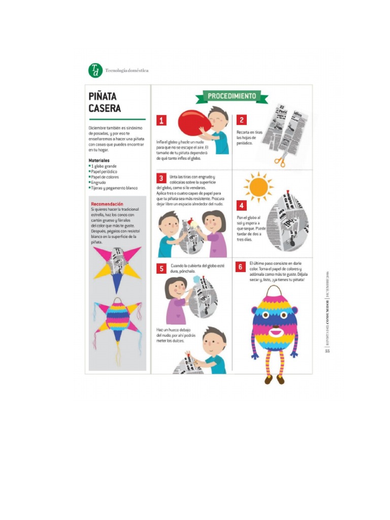 Instructivo Piñata | PDF