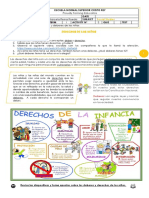 Social. 3 Derechos y Deberes de Los Niños