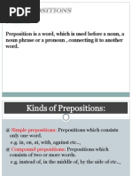 Prepositions