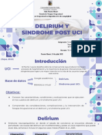 Grupo 1 PPT DELIRIUM Y SINDROME POST UCI ...