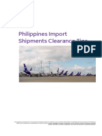 Philippines Import Shipments Clearance Tips