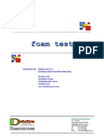 Foam Test Proposal