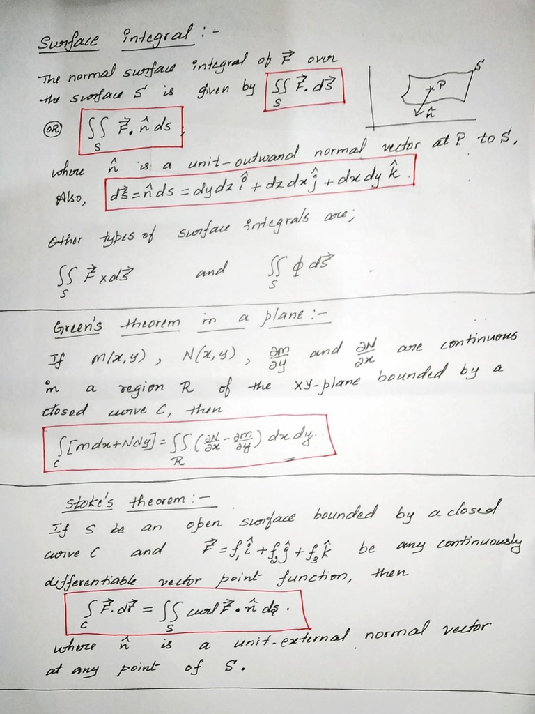 Vector Integration (Statement) | PDF