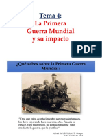 Tema 5 - La Primera Guerra Mundial y Su Impacto