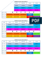 Horario de Clases