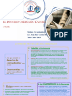 Derecho Procesal Del Trabajo I. Módulo 2 (Continuidad 2a. Parte) (2022)