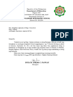 Letter For GPTA Officers