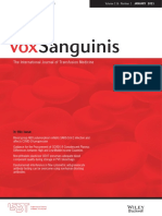 Vox Sanguin Januari 2021