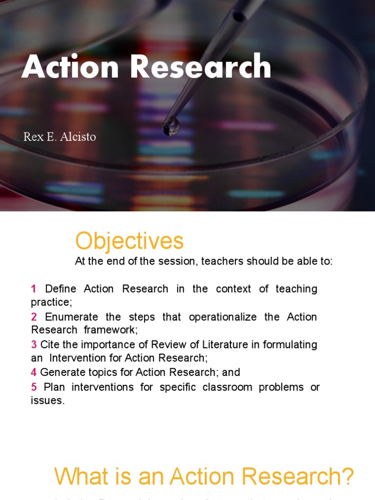 Objectives of Action Research in B.Ed | PDF | Emergency Management ...