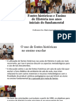 Uso fontes históricas ensino fundamental