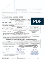 Revised CIE Circular