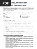 Teste Dinâmica Espiral