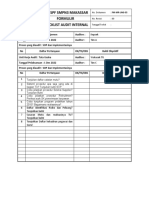 Checklist Audit - Tu