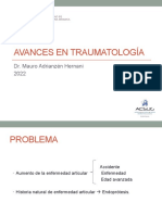 Avances en Traumatologia y Ortopedia