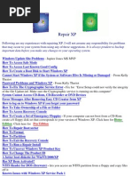 Download Microsoft Windows XP Repair Guide by Catalin Pintilie SN62905528 doc pdf