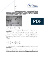 Cálculo de indización para fresado de perforaciones