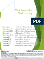Schedule of Work Immersion1