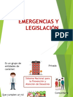 Sesión 4 Emregencias - Legislación