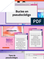 Bucles en Pseudocódigo: Por Regina Palma, Sofía Jimenez, Paola Ramirez Y Camila Zamora