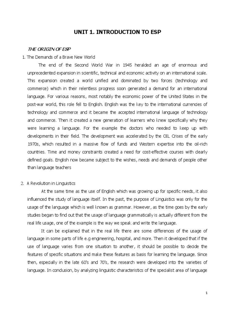 Esp Module | PDF | Curriculum | Learning