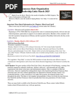 2023 March Leadership Links
