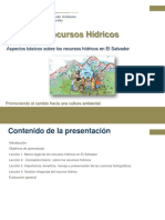 Modulo I - Aspectos Basicos Sobre Los Recursos Hidricos en El Salvador (Recursos Hidricos)