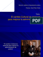 en PDF El Cambio Cultural Esencia MEJORAR LA ADMINISTRACION DE JUSTICIA