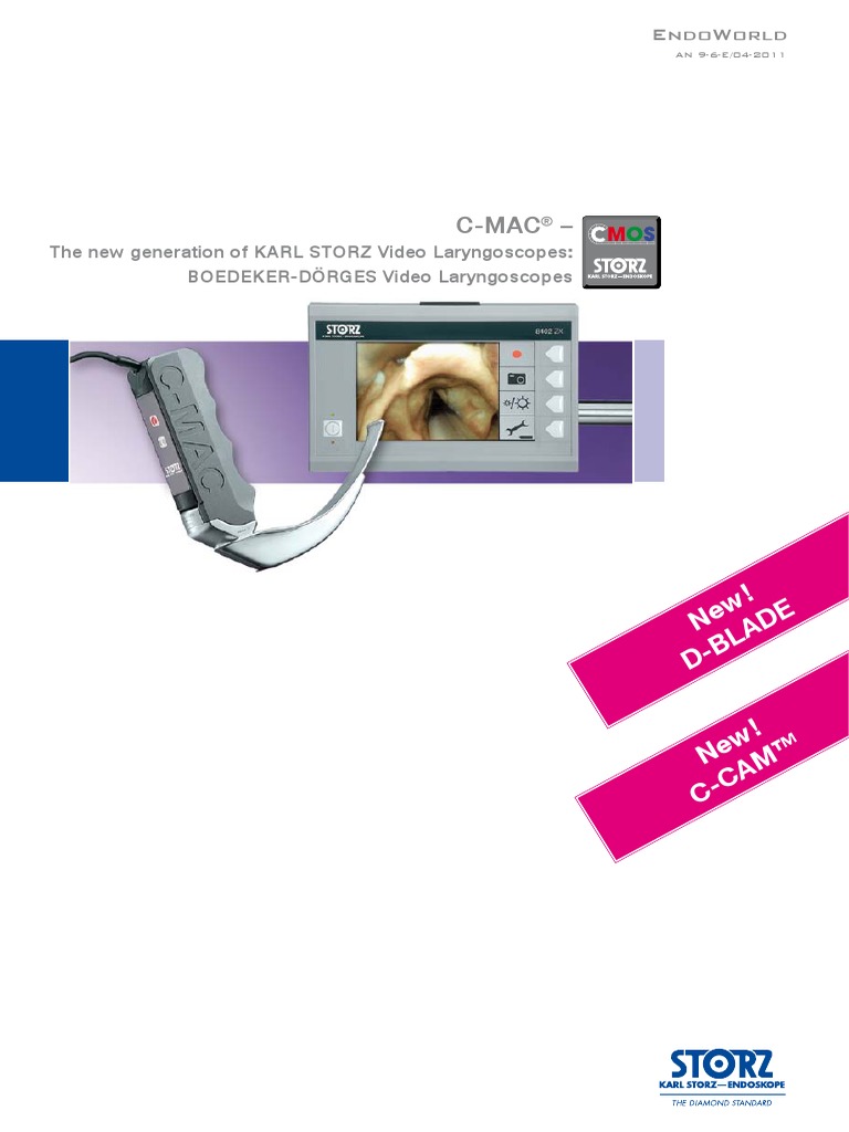 C Mac Video Laryngoscopes | PDF | Computer Monitor | Manufactured Goods
