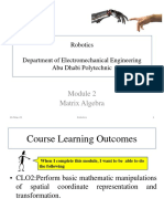 Chapter 2 - Lecture Notes (Matrix Algebra)