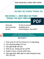 DUYDT-ATBM-Noi Dung 3 - Dam Bao ATTT Dua Tren Ma Hoa