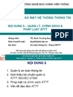 DUYDT-ATBM-Noi Dung 5 - Quan Ly, Chinh Sach & Phap Luat ATTT