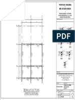 Beam Layout Plan