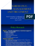 Progress On E-Waste Management-2009-05 - Bcrc-China - May 09
