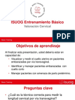 ISUOG Entrenamiento Básico: Valoración Cervical