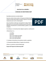 Pautas para Sesion I