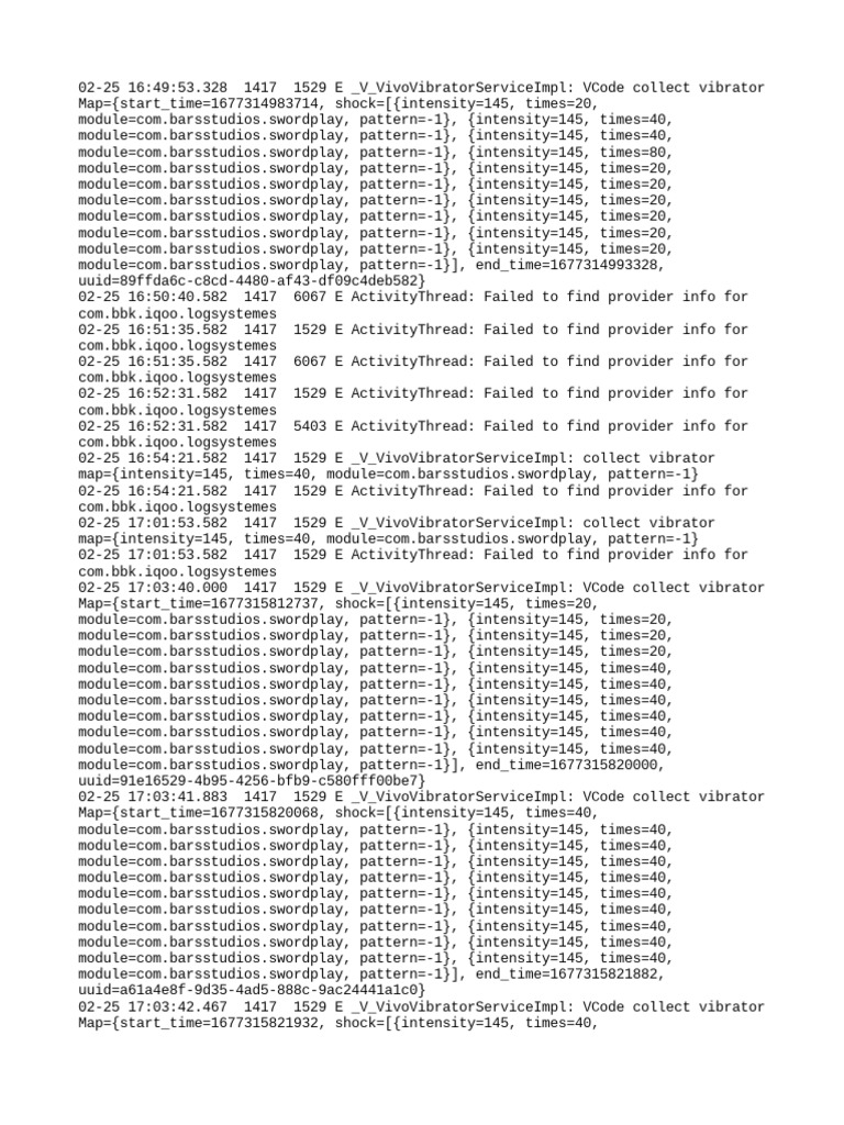 Log PDF Data Transmission