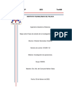 Fases de estudio de la investigación de operaciones