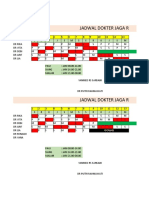 Jadwal Dinas GP Ruangan November 2022